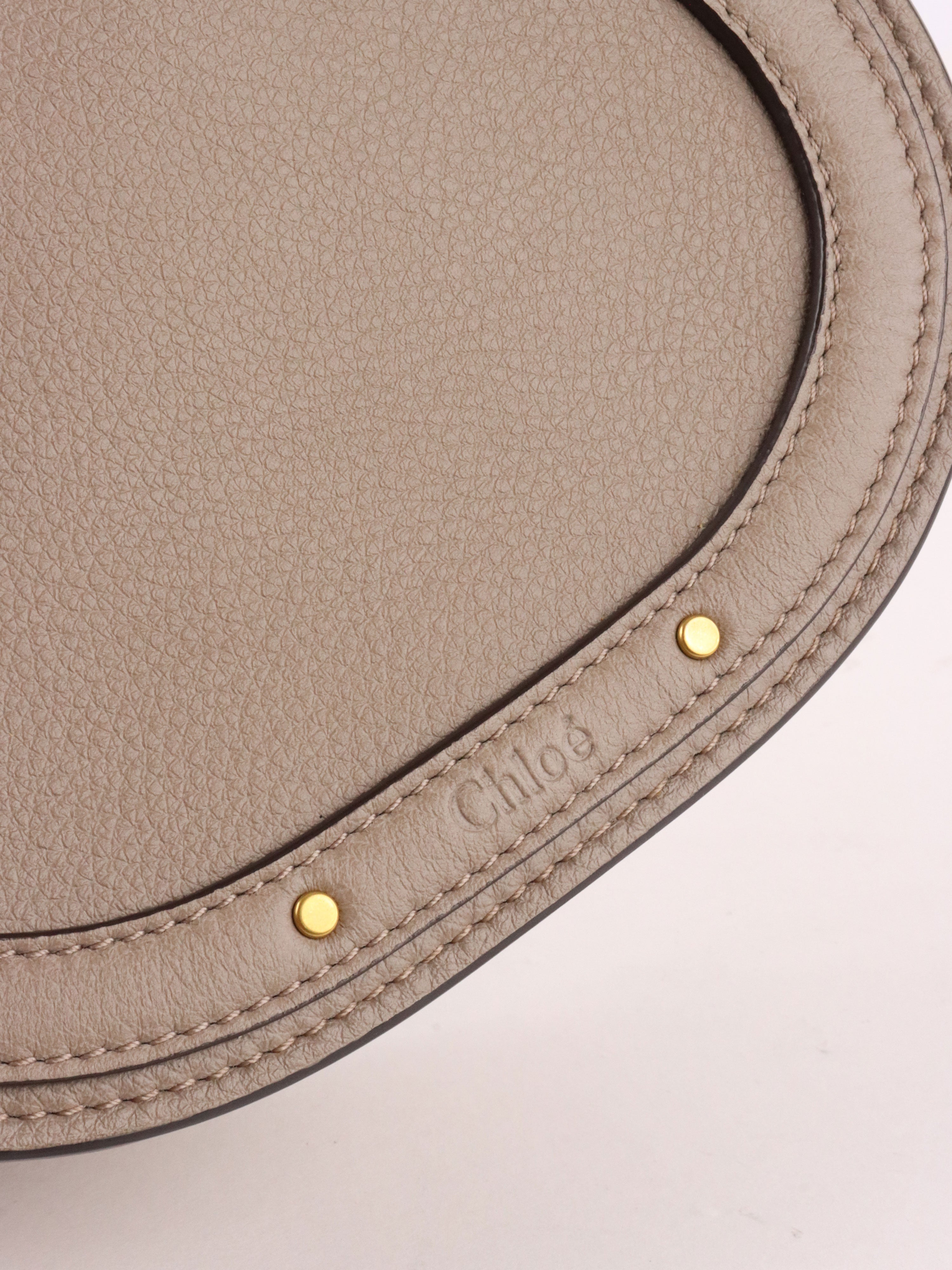 Chloe Small Grey Nile Bracelet Bag