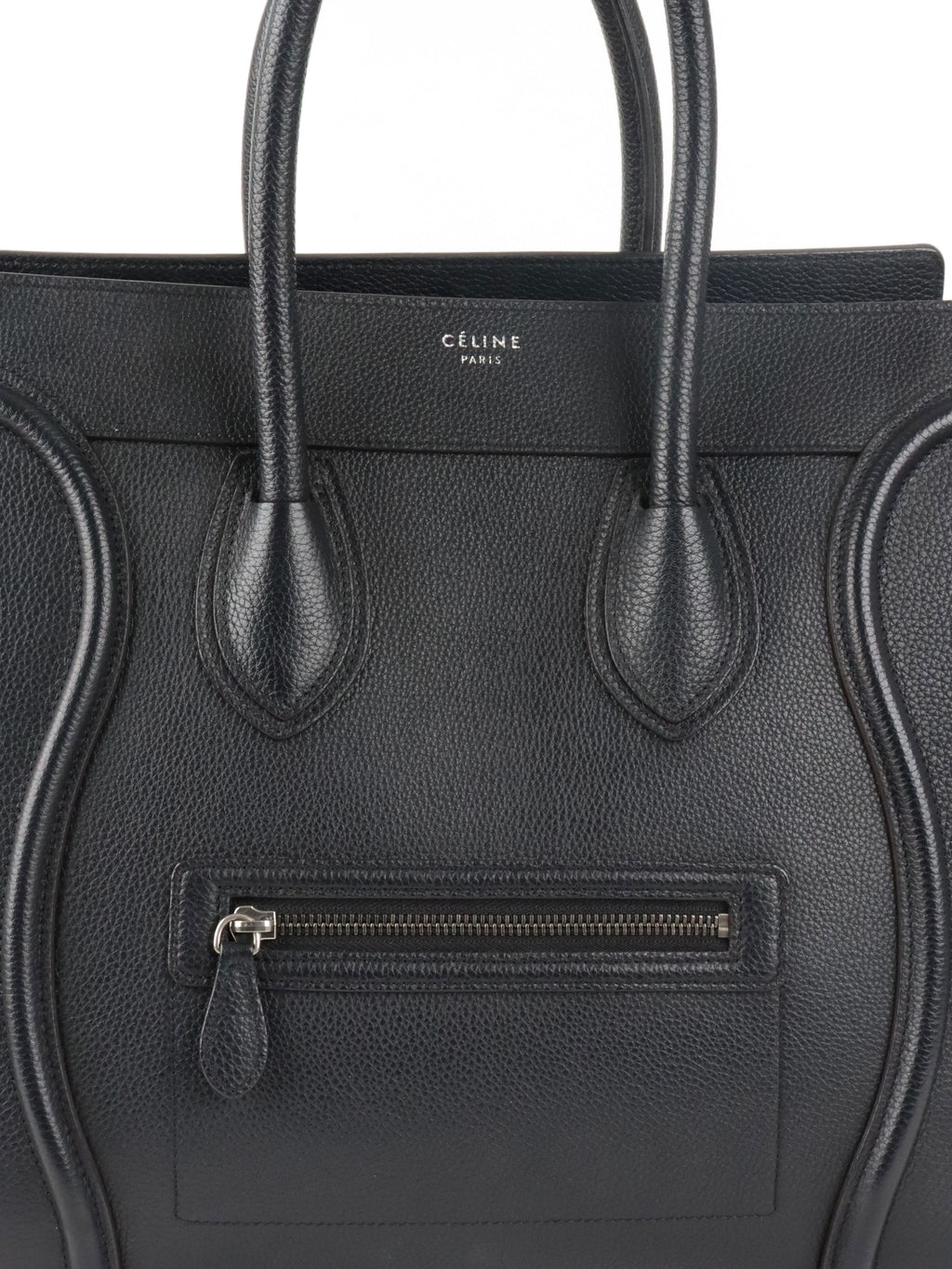 Celine Black Mini Luggage Bag