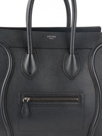 Celine Black Mini Luggage Bag