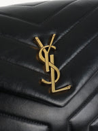 Saint Laurent Black Small Loulou Bag GHW