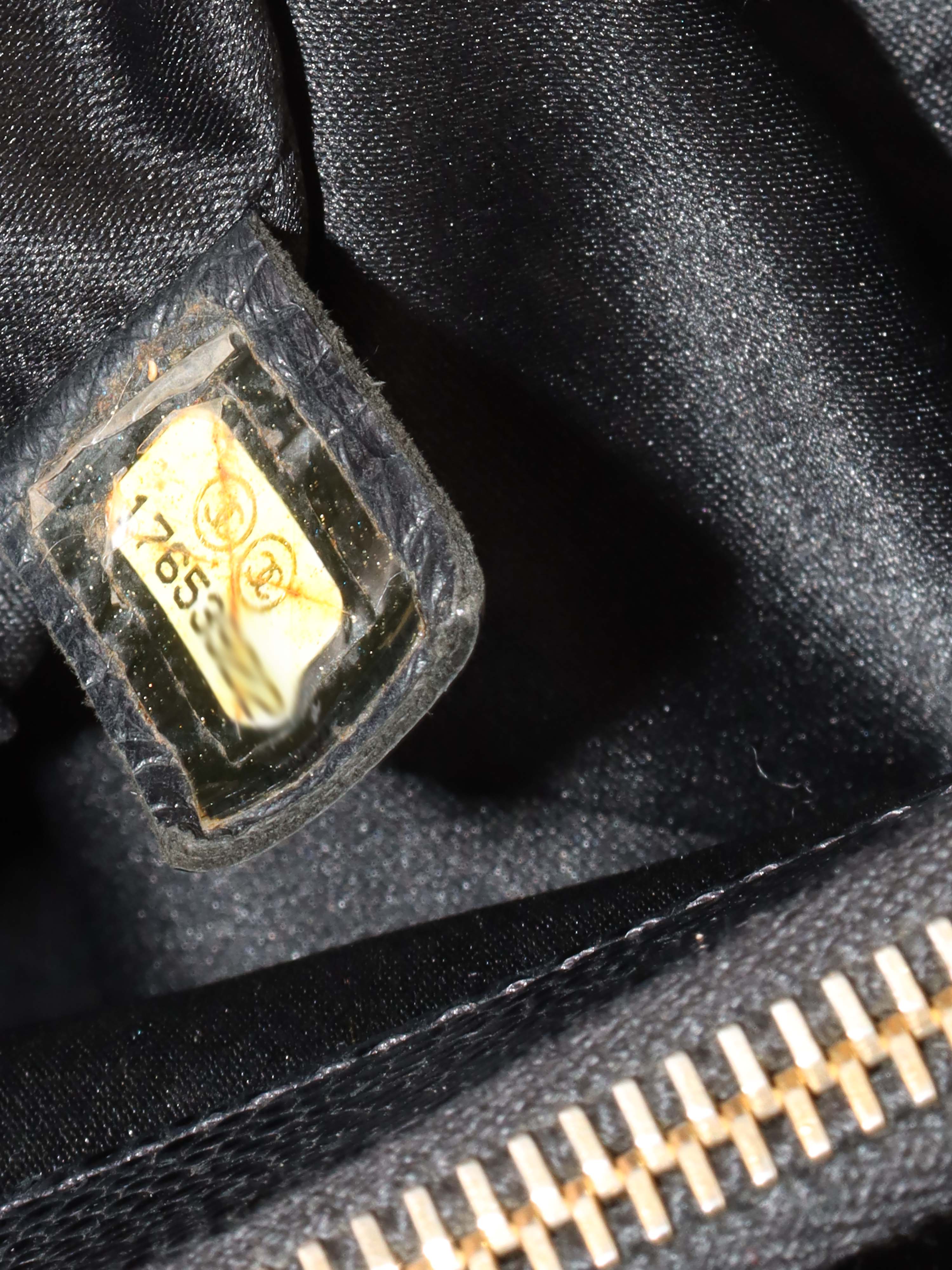 Chanel Caviar Black GST Shoulder Bag