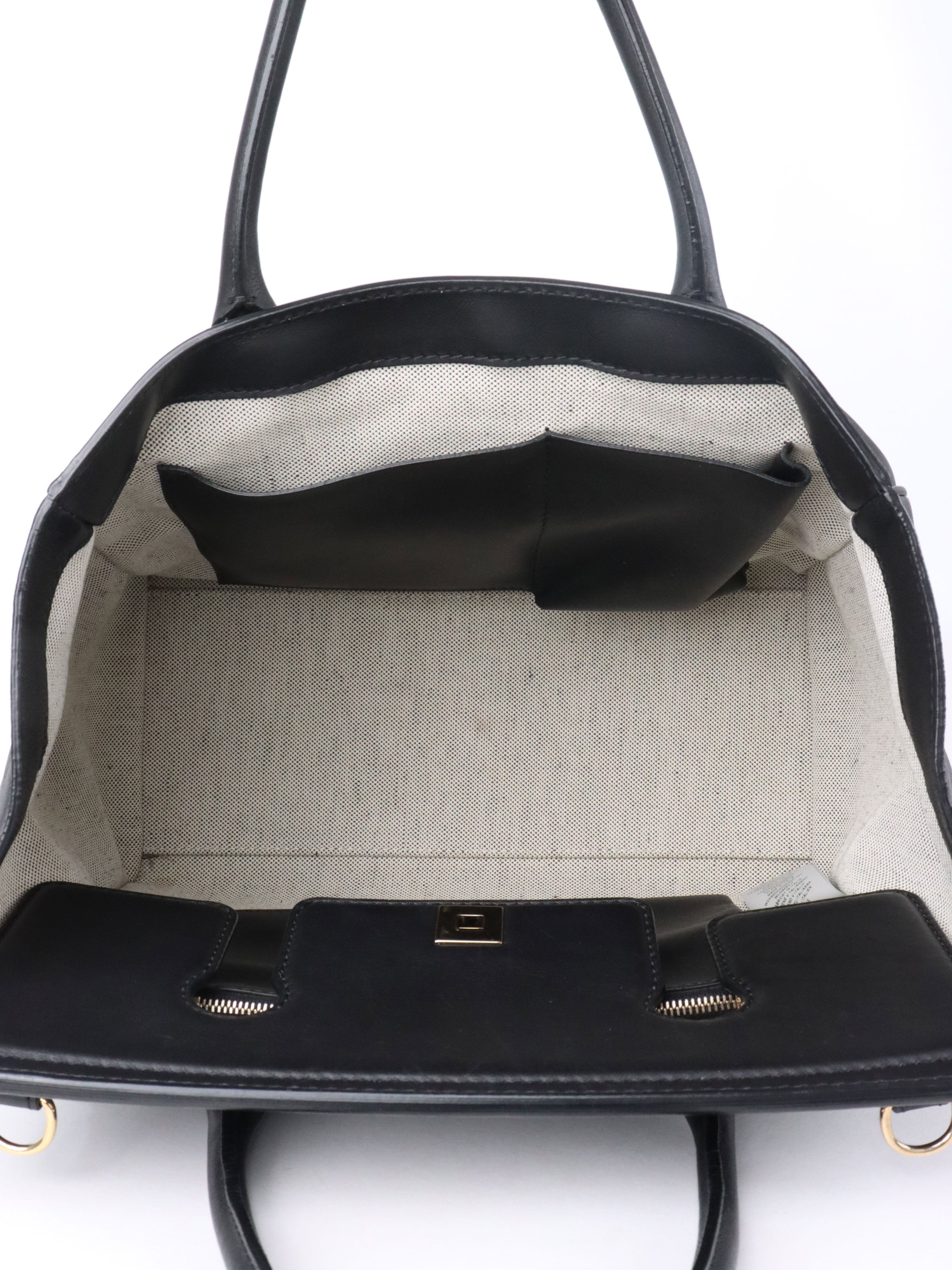 Versace Black Palazzo Empire Medusa Bag
