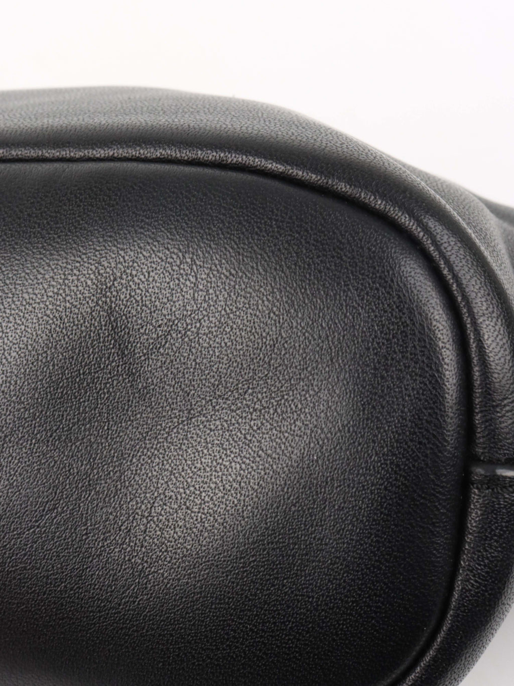 Givenchy Vintage Black Leather Crossbody Bag.