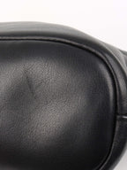 Givenchy Vintage Black Leather Crossbody Bag.