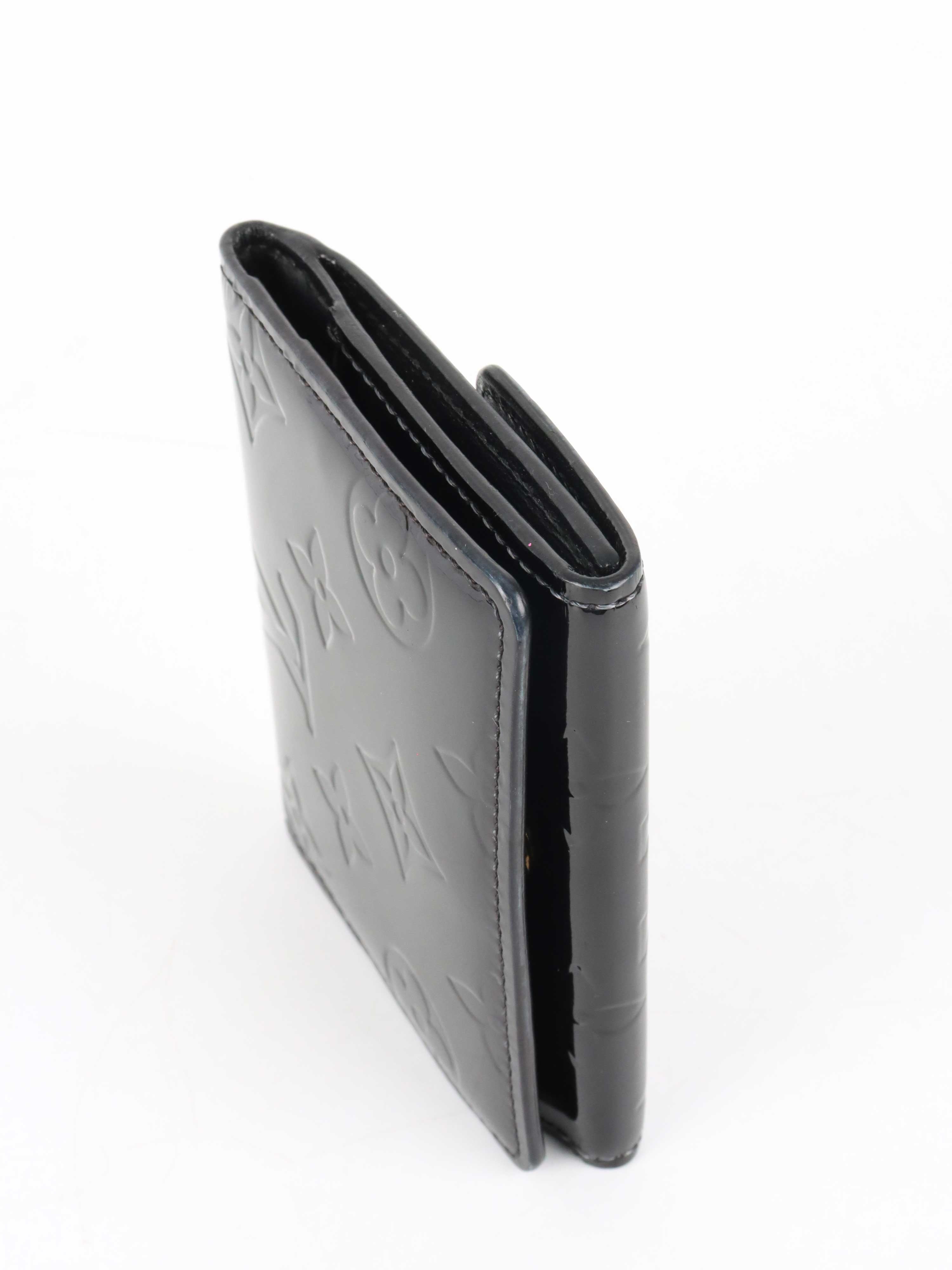 Louis Vuitton Amarante Monogram Vernis Elise Wallet