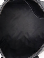 Louis Vuitton Black Monogram Taurillon Keepall Bandoulière 35