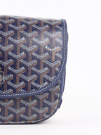 Goyard Navy Blue Sac Belvedere PM Bag