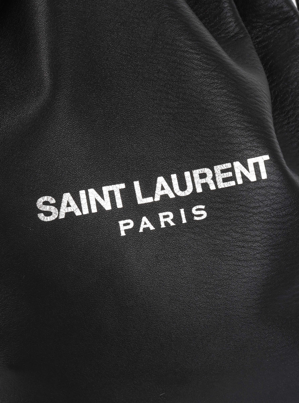 Saint Laurent Teddy Lambskin Shoulder Bag.