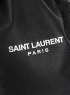 Saint Laurent Teddy Lambskin Shoulder Bag.