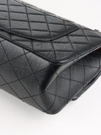 Chanel So Black Medium Classic Flap Reissue 2.55