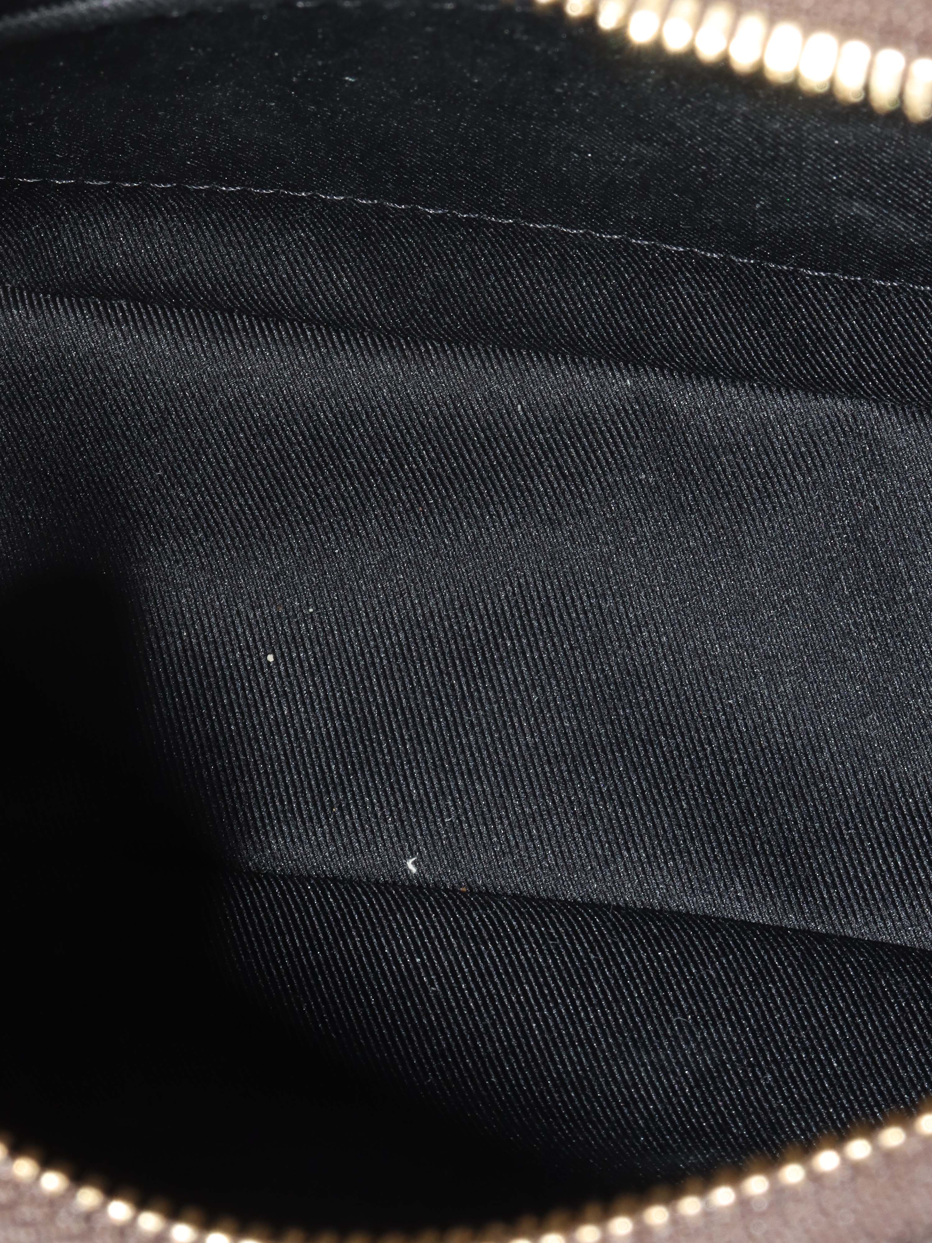 Louis Vuitton Black Damier Ebene Odeon PM Bag.