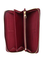 Louis Vuitton Rouge Grenat Monogram Empreinte Zippy Wallet