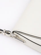 Prada White Saffiano Crossbody Bag