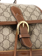 Gucci GG Supreme Azalea Retro Interlocking Backpack