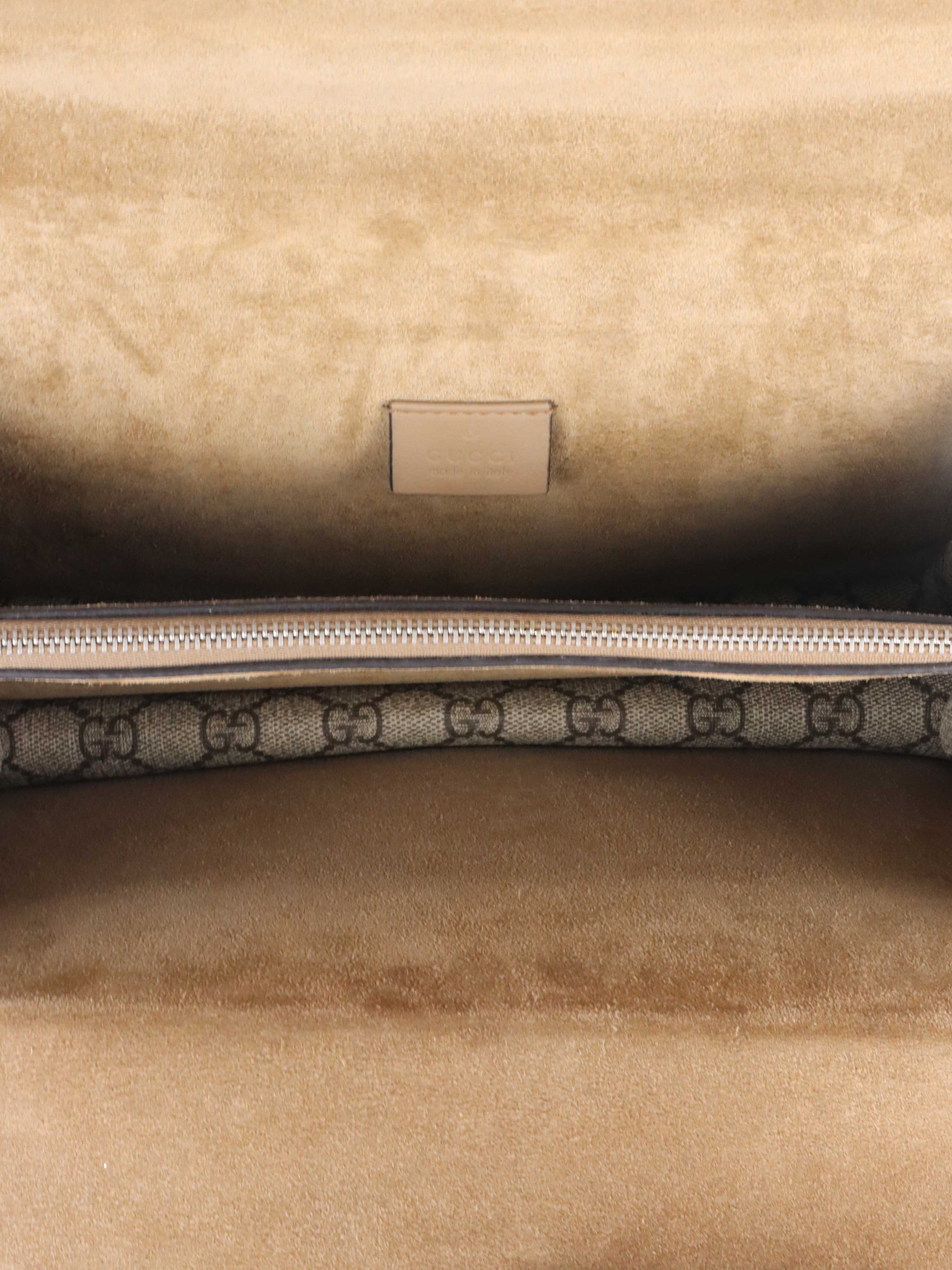 Gucci Small Beige/Ebony Dionysus Shoulder Bag