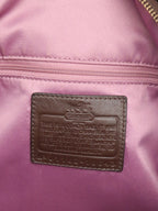 Coach Vintage Dark Brown Sophia Madison Satchel Shoulder Bag