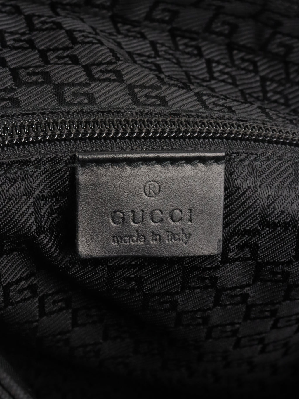 Gucci Black Square Crossbody Bag.