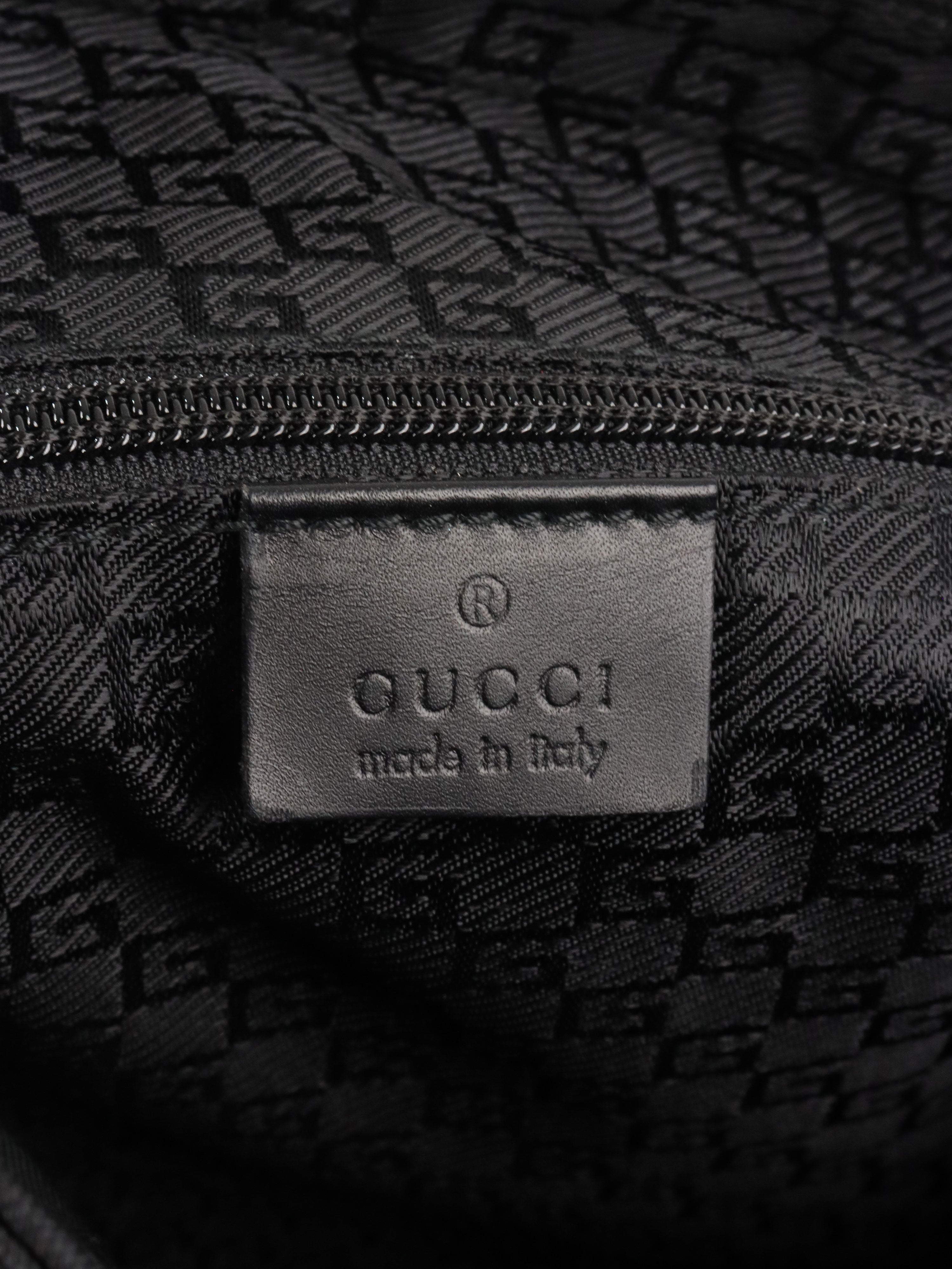 Gucci Black Square Crossbody Bag.