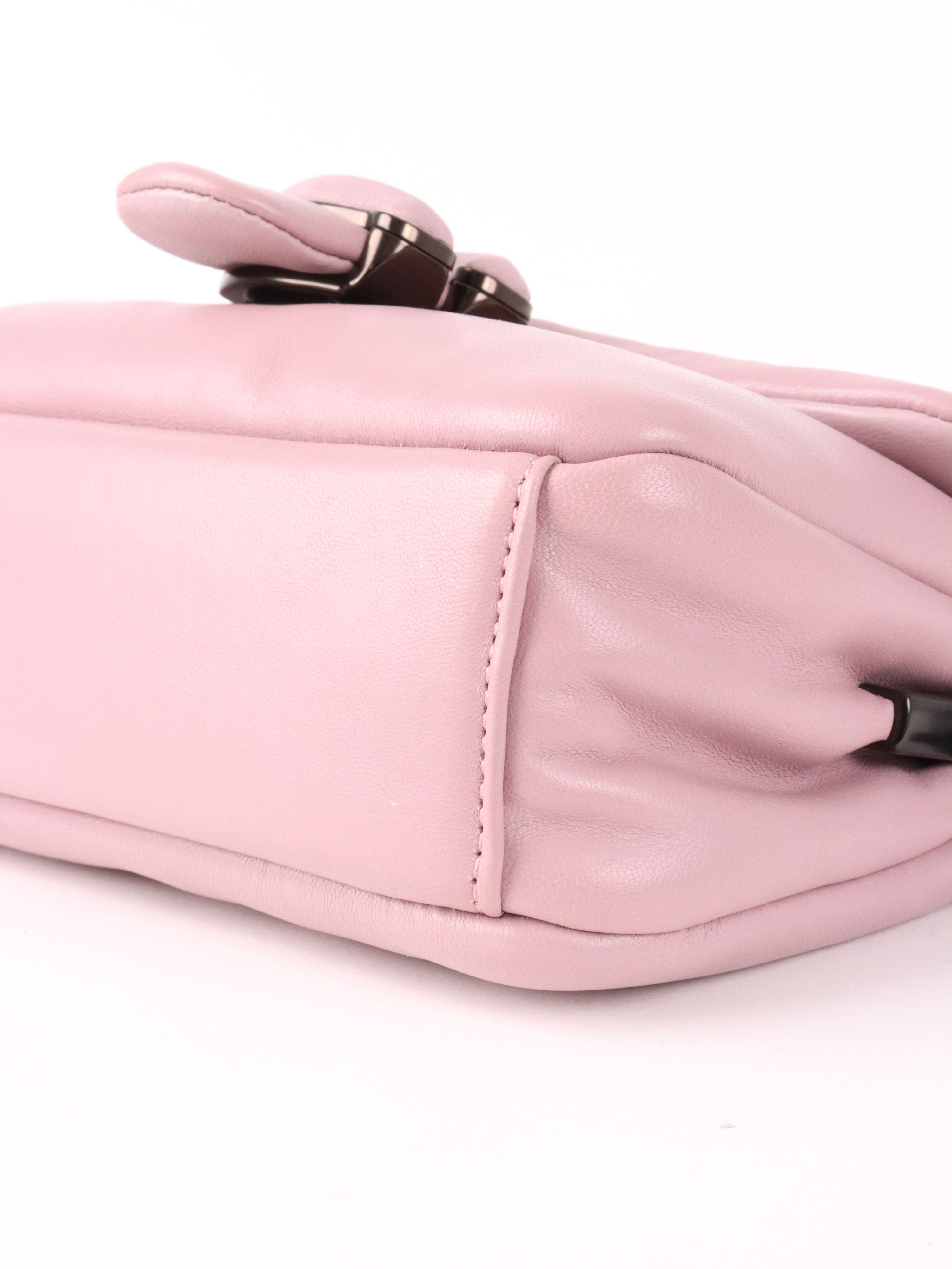 Coach Lavender Tabby 18 Shoulder Bag.