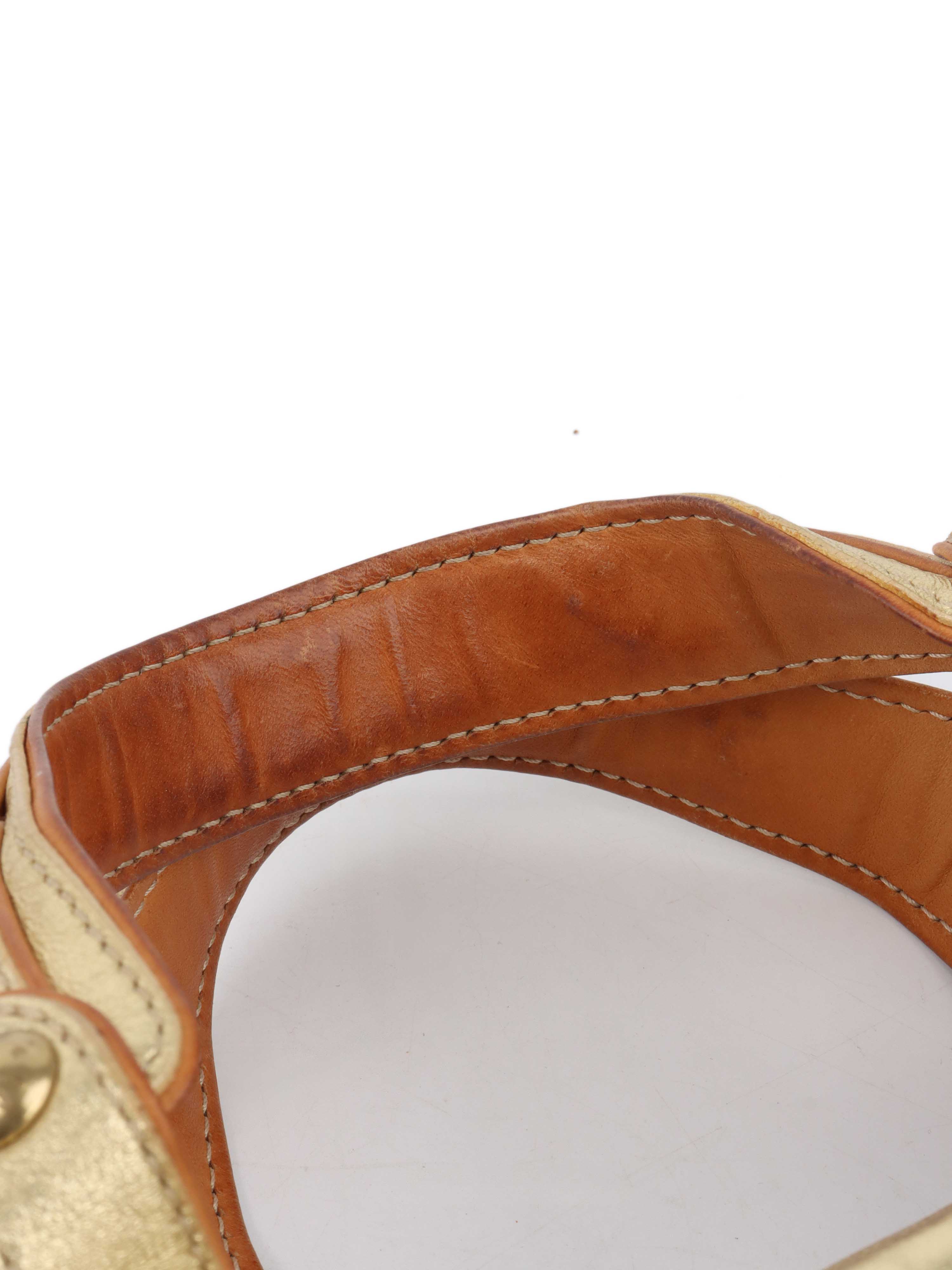 Louis Vuitton Vintage Gold Theda Bag