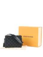Louis Vuitton Black Monogram Eclipse Clutch Box.