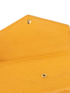 Louis Vuitton Saffran Empreinte Leather Compact Wallet.