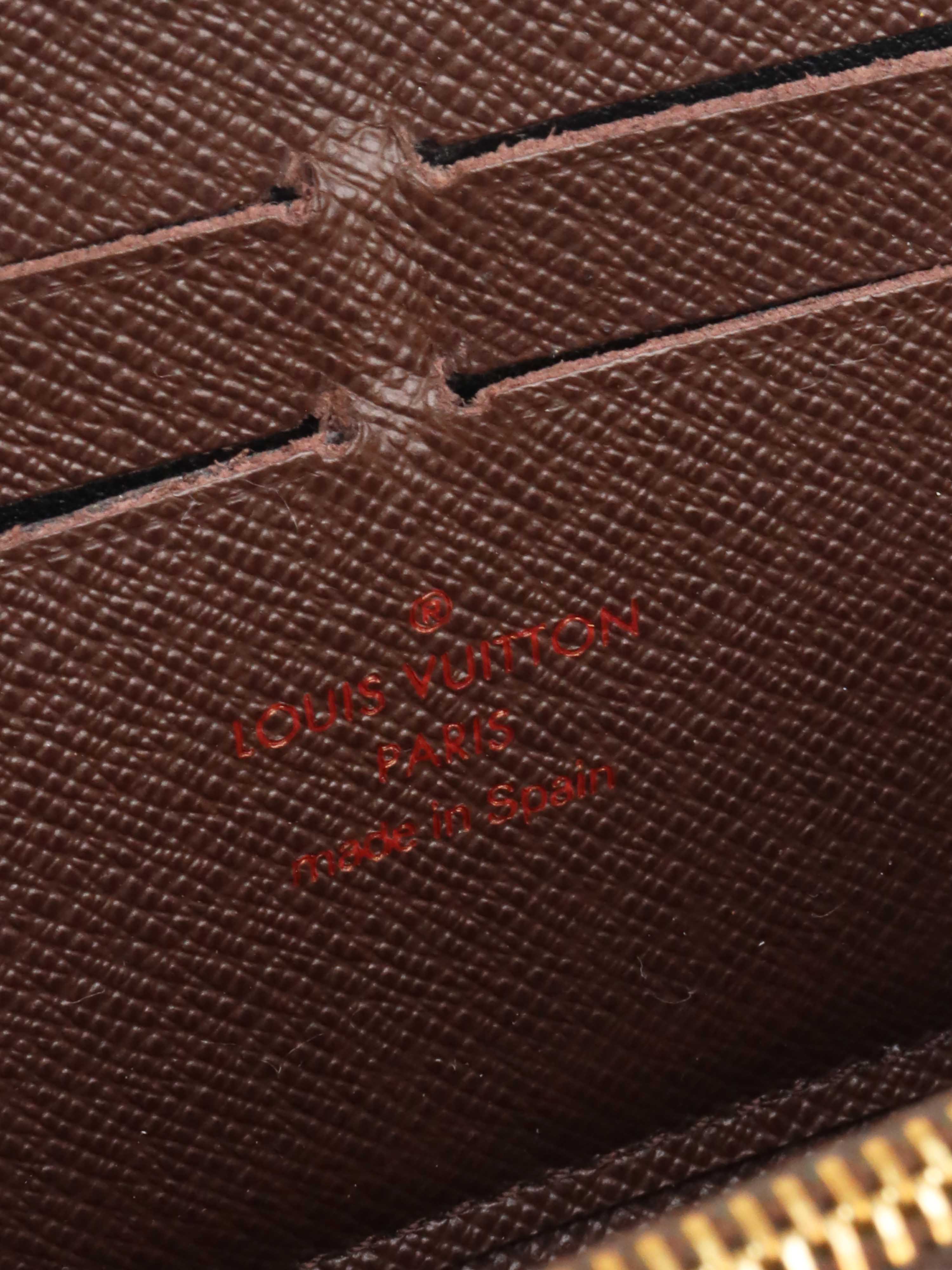 Louis Vuitton Damier Ebene Zippy Wallet