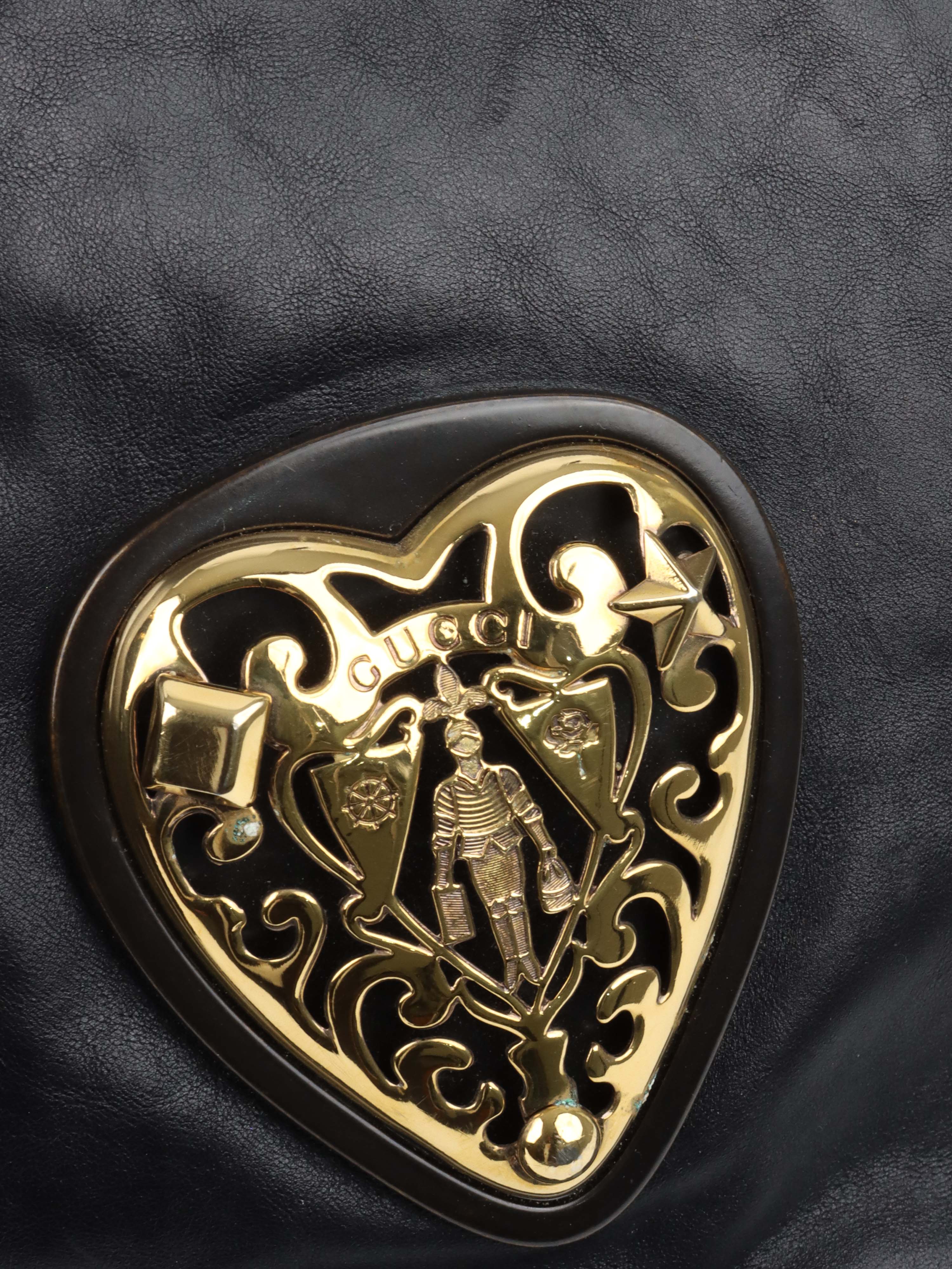 Gucci Babouska Heart Shoulder Bag.