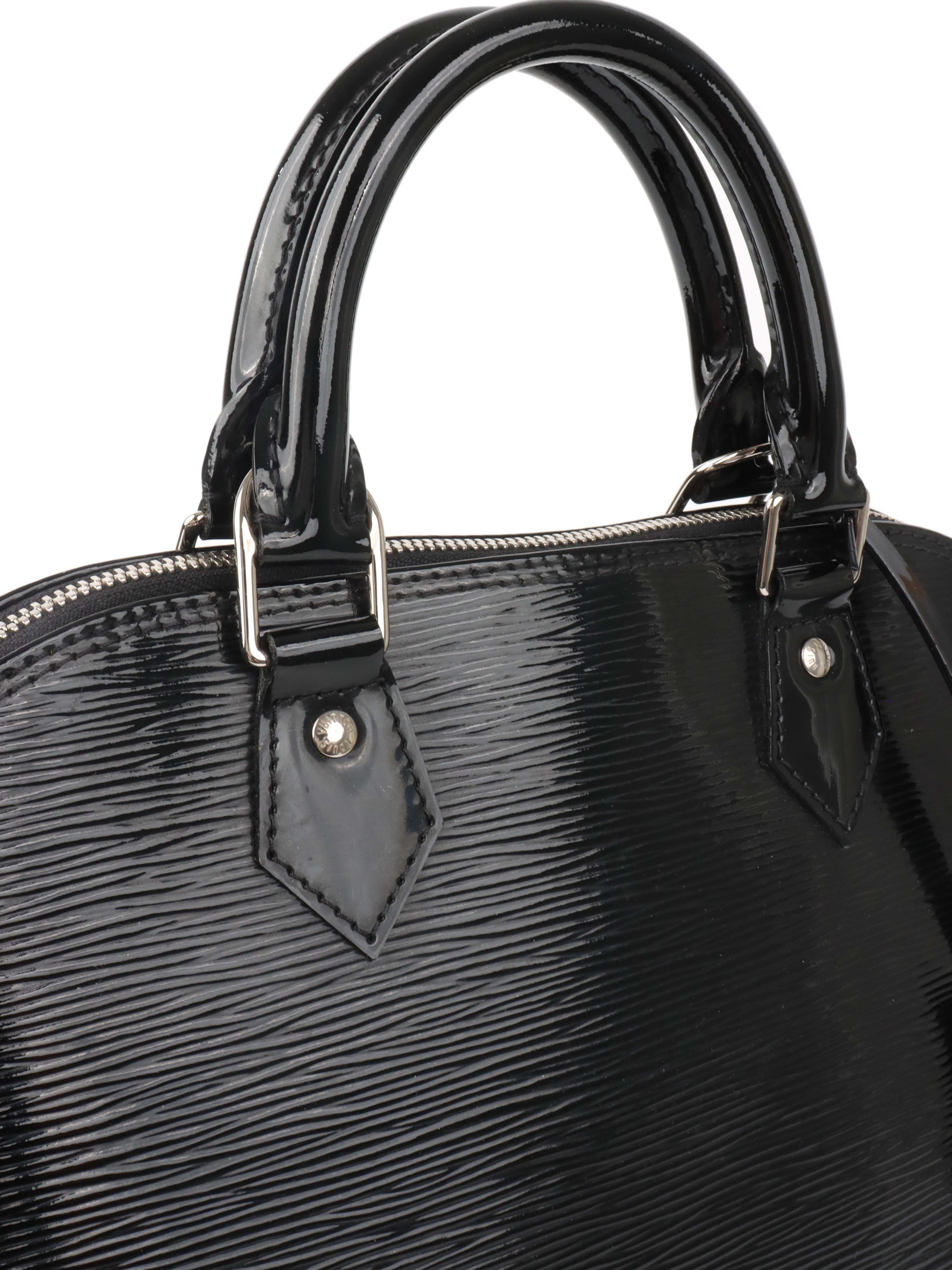 Louis Vuitton Epi Leather Alma PM bag.