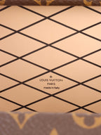 Louis Vuitton Monogram Tressage Petite Malle.