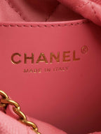 Chanel 22 Pink Mini Shoulder Bag.