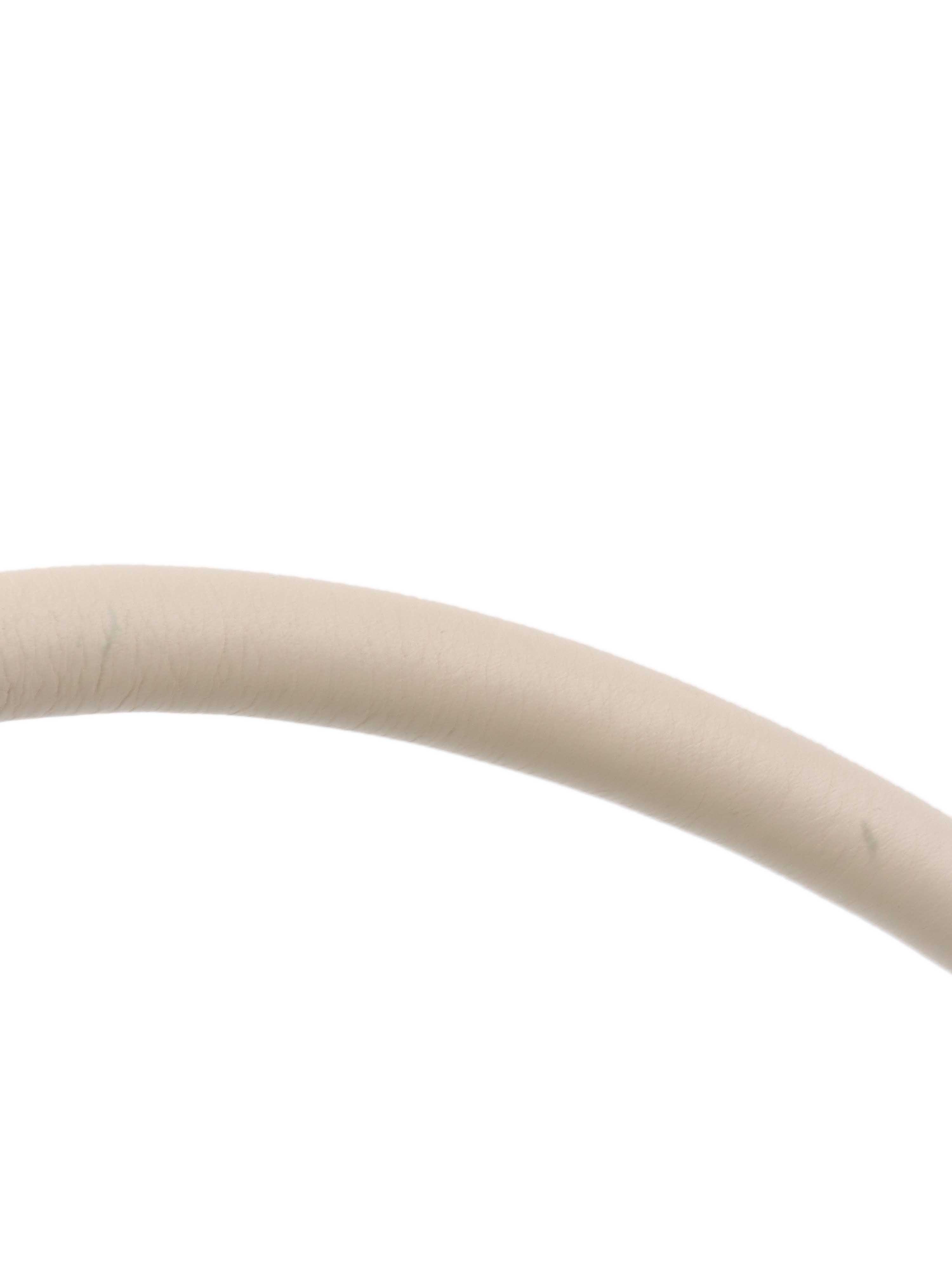 Dior White Leather Shoulder Bag.