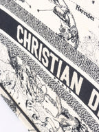 Dior Latte and Black Zodiac Medium Book Tote.