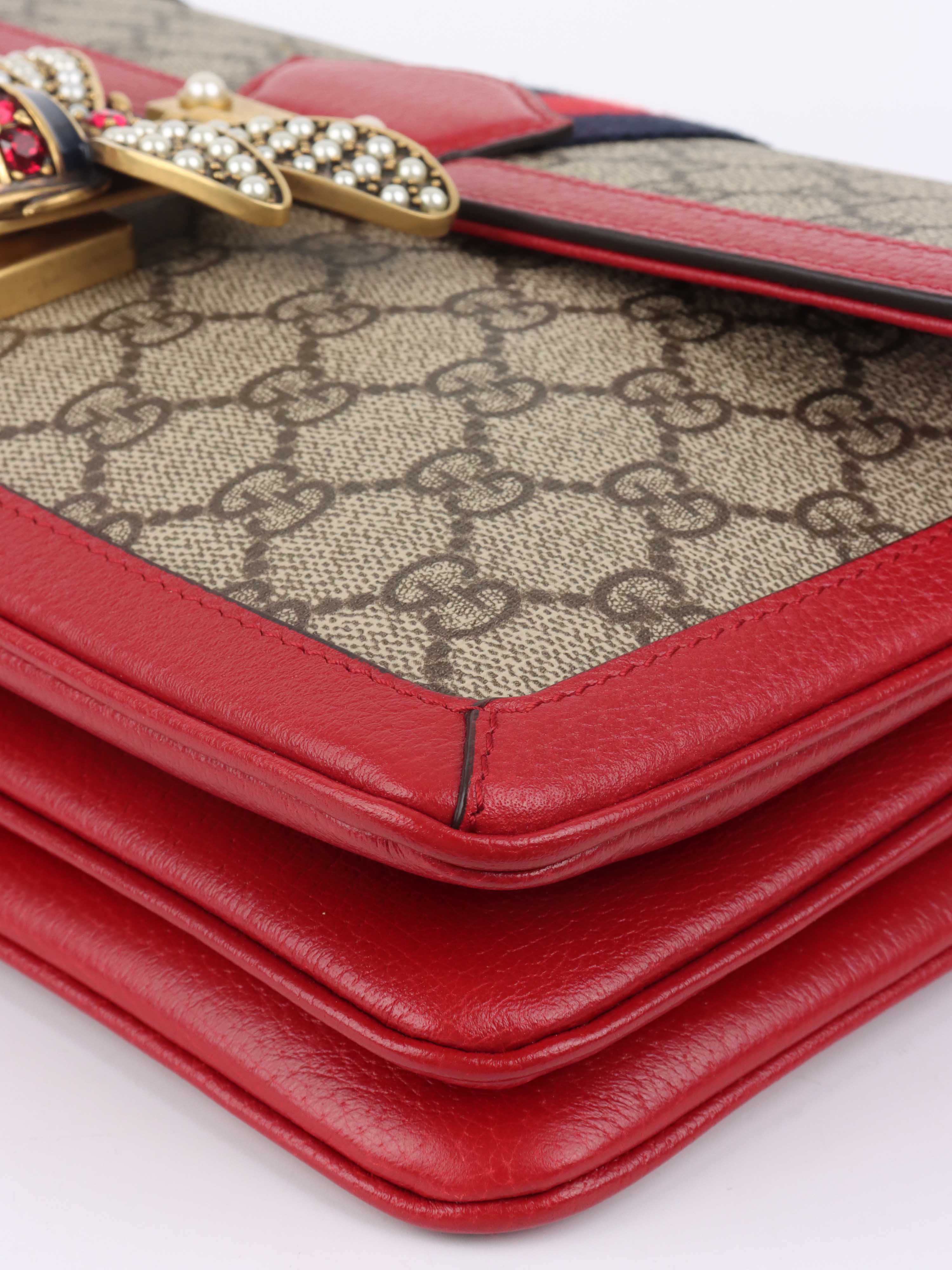 Gucci Queen Margaret Red Shoulder Bag.