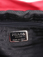 Prada Red Nylon Backpack.