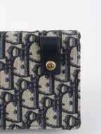 Dior Navy Oblique Saddle Belt Bag