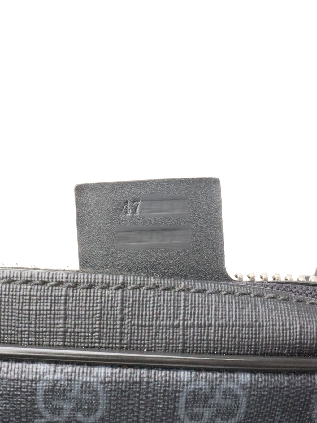 Gucci Black GG Supreme Belt Bag