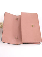 Gucci Dark Pink Interlocking G Dollar Wallet On Chain