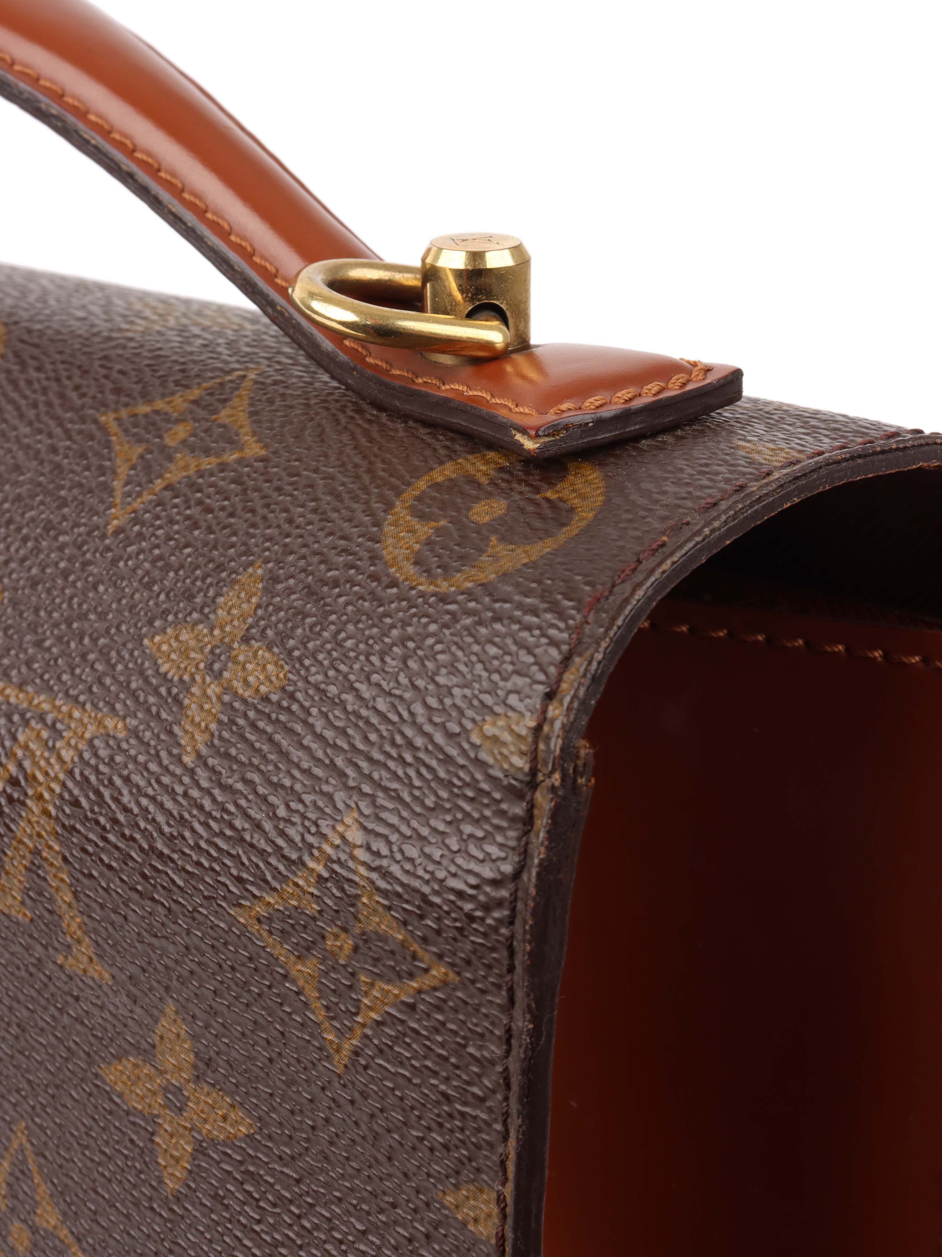 Louis Vuitton Monogram Monceau 28 Bag.