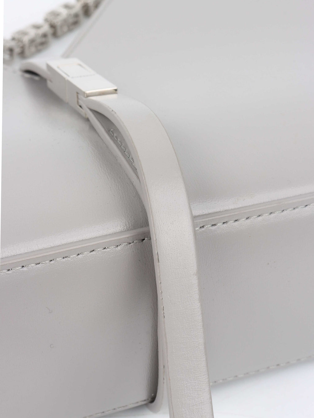 Givenchy Light Grey ‘Cut Out' Shoulder Bag