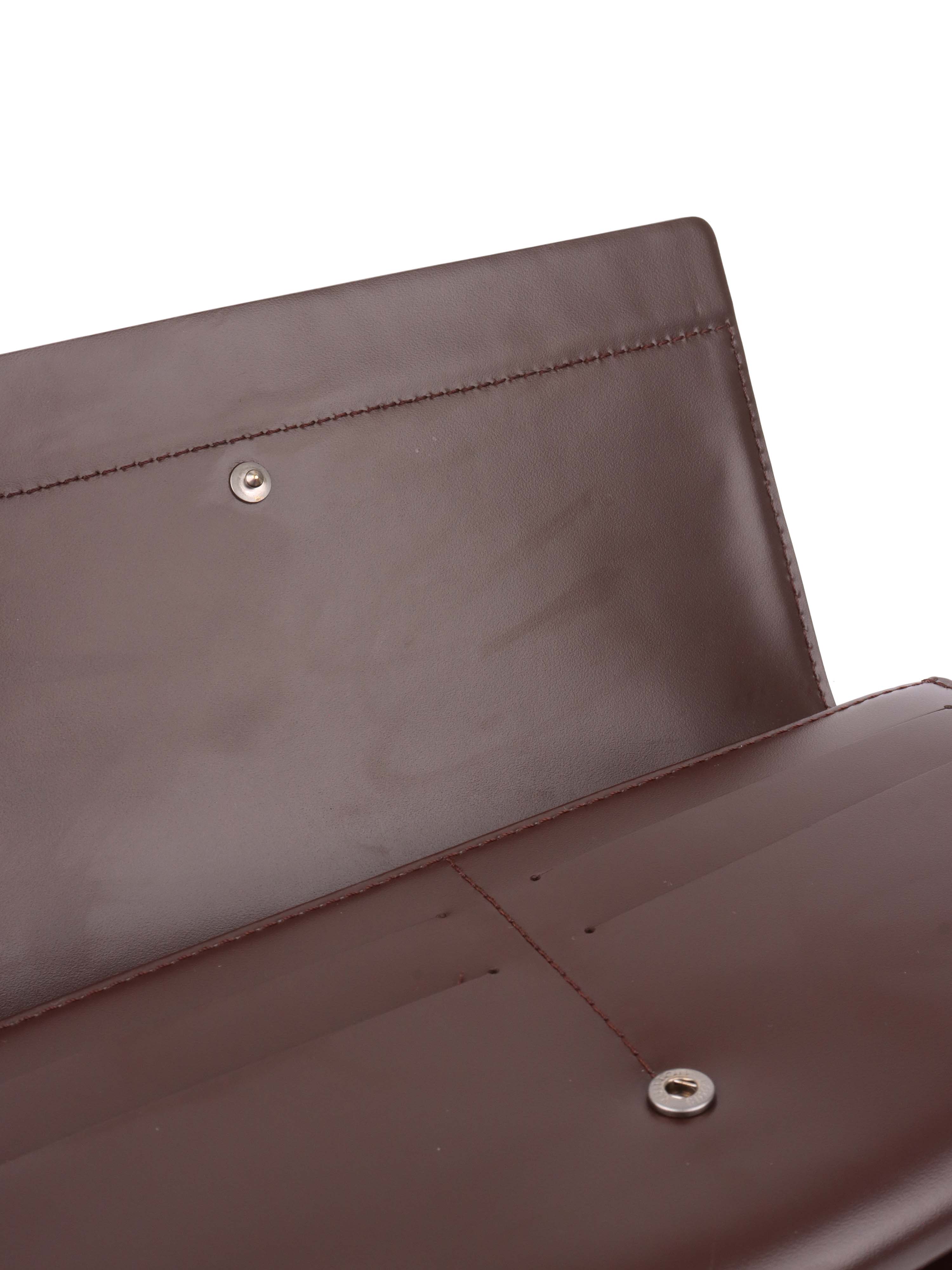 Louis Vuitton Brown Epi Leather Honfleur Clutch