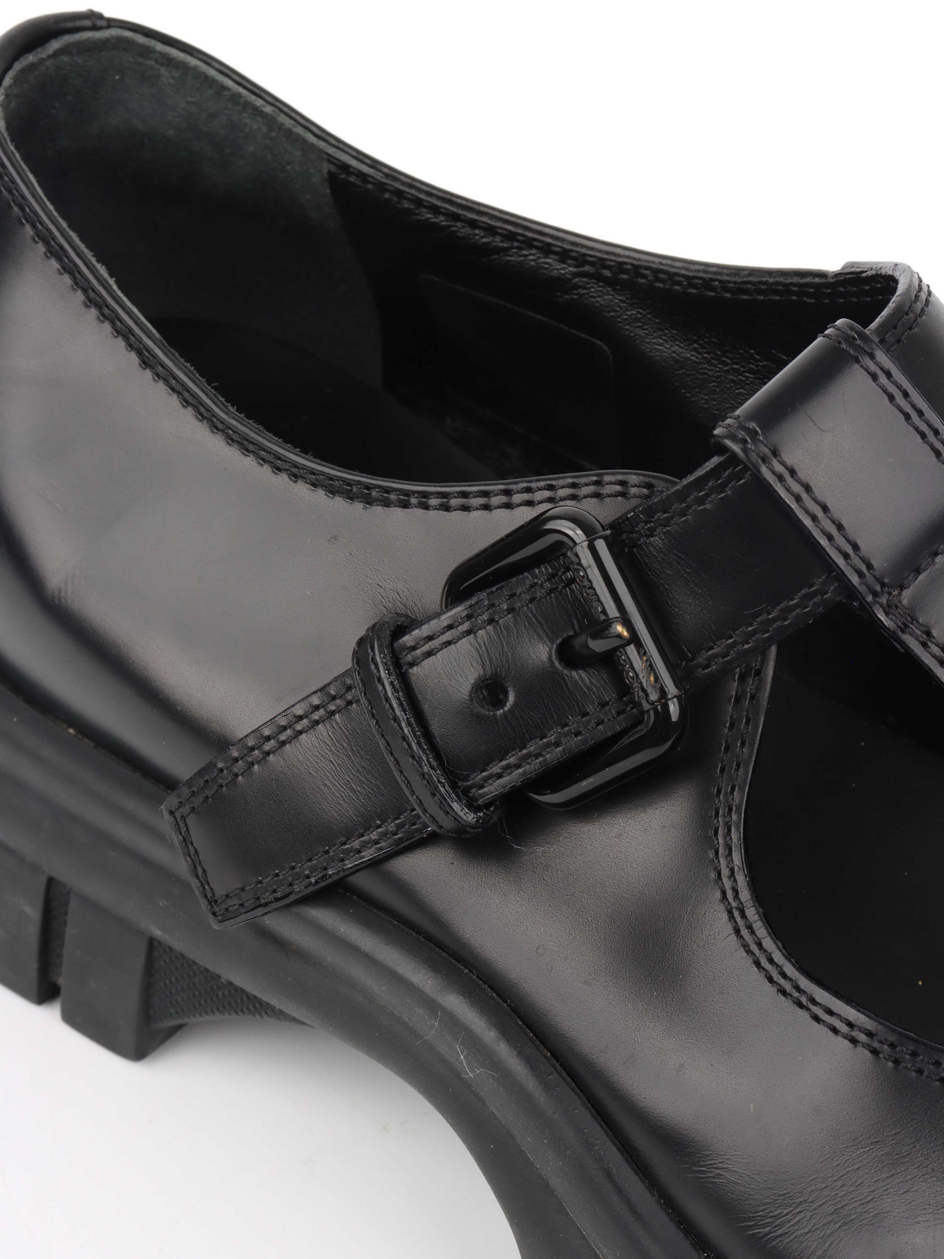 Louis Vuitton Black Ruby Mary Jane Flat.