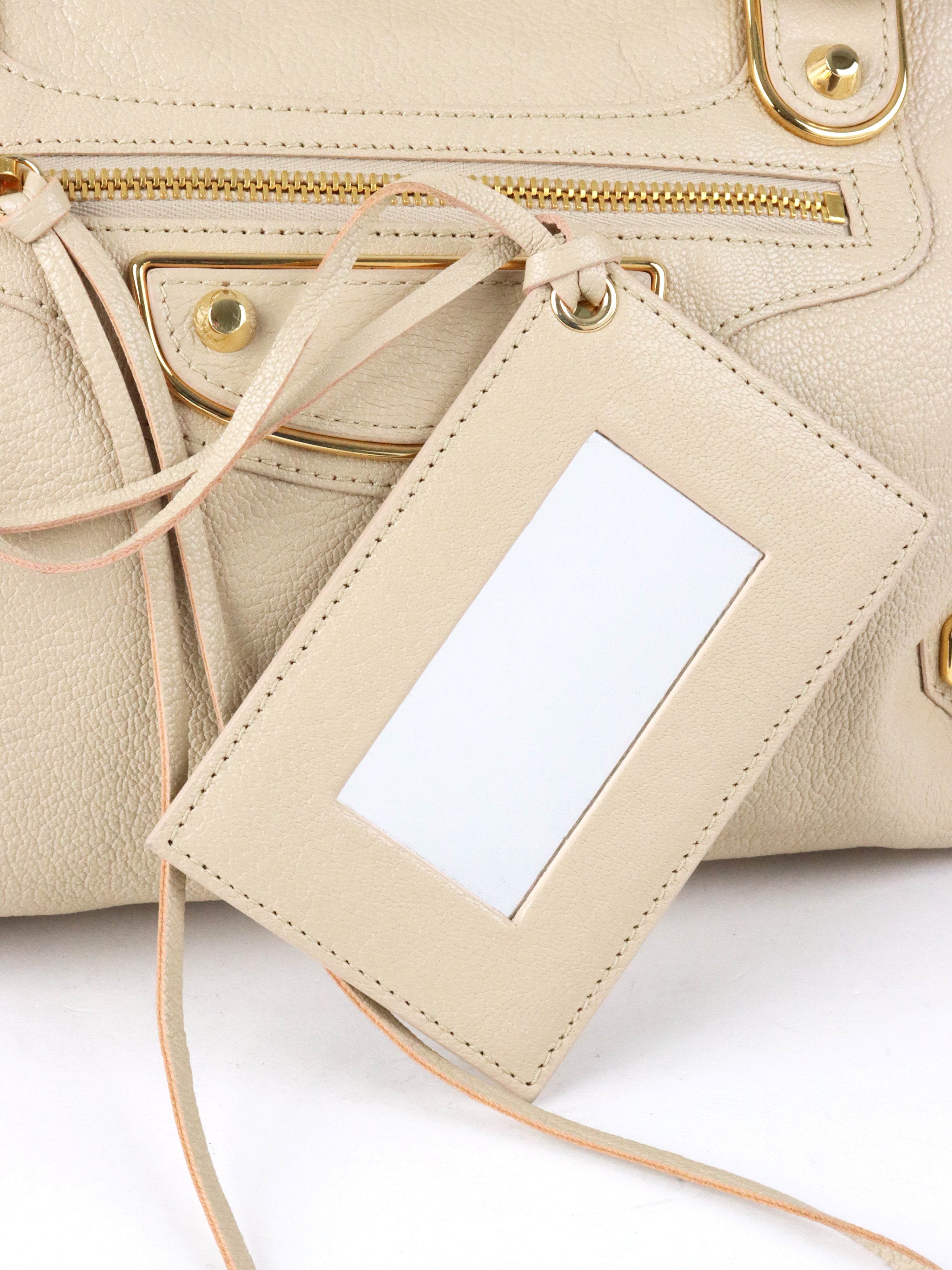 Balenciaga Beige Medium Le City Bag