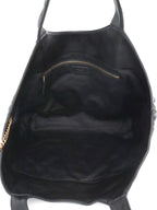 Saint Laurent Black Icare Maxi Shopping Bag