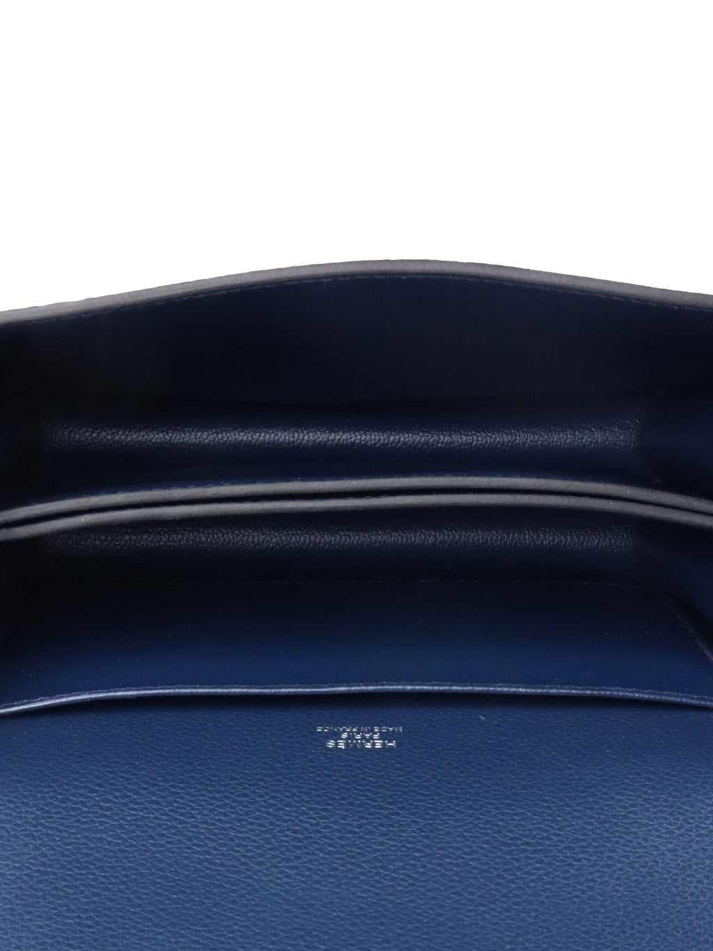 Hermes Mini Roulis 18 7L Bleu De Malte Evercolor Leather Stamp D