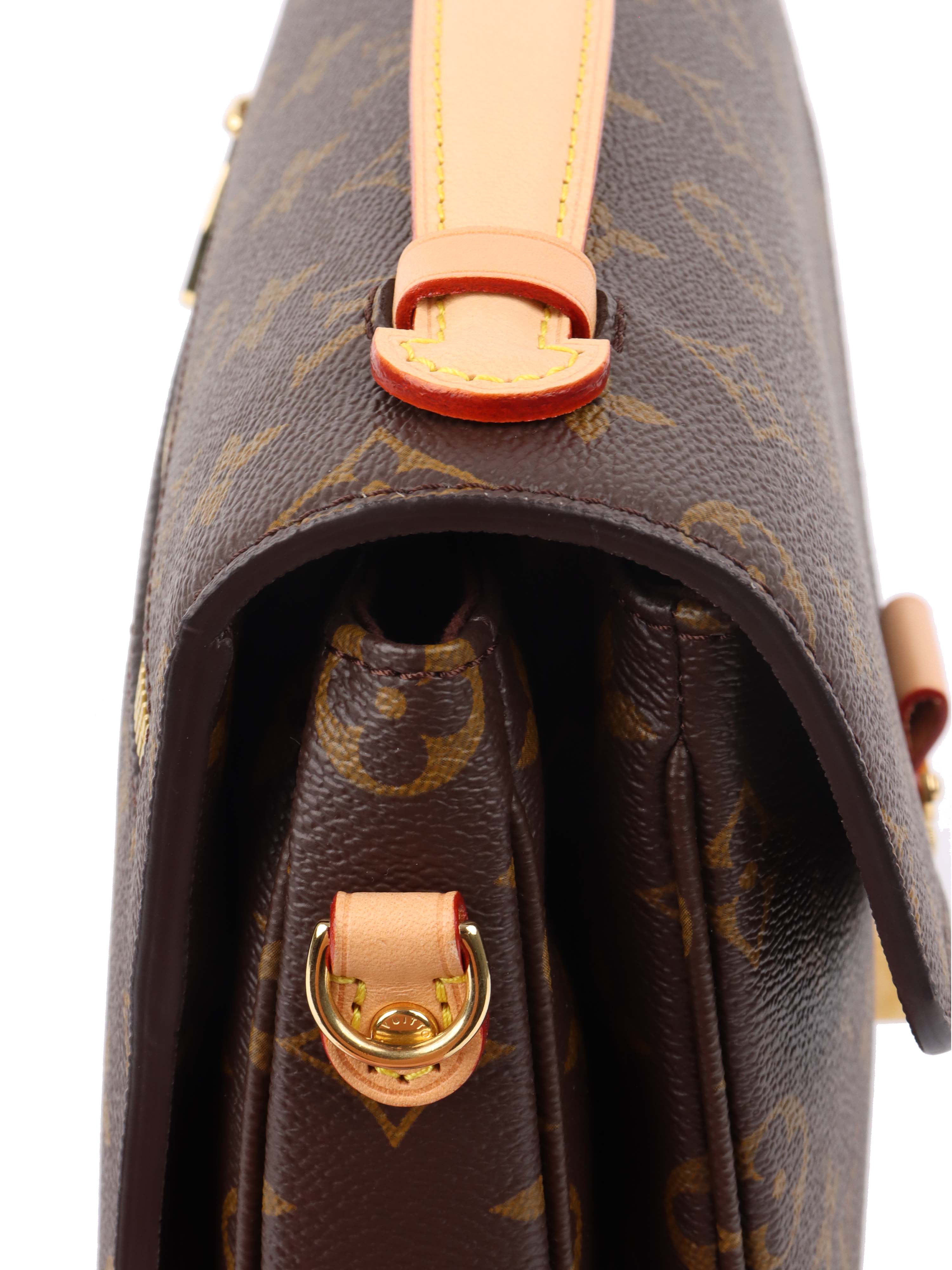 Louis Vuitton Monogram Pochette Metis Bag.