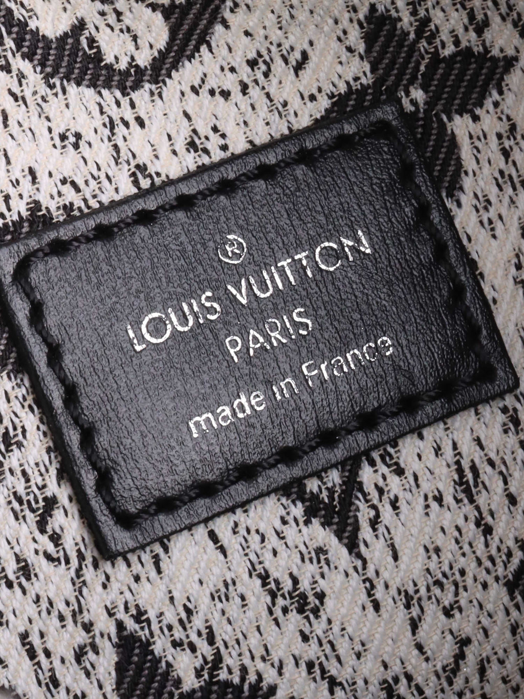 Louis Vuitton Black Denim Loop Bag.