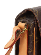Louis Vuitton Monogram Cartouchiere PM Bag.