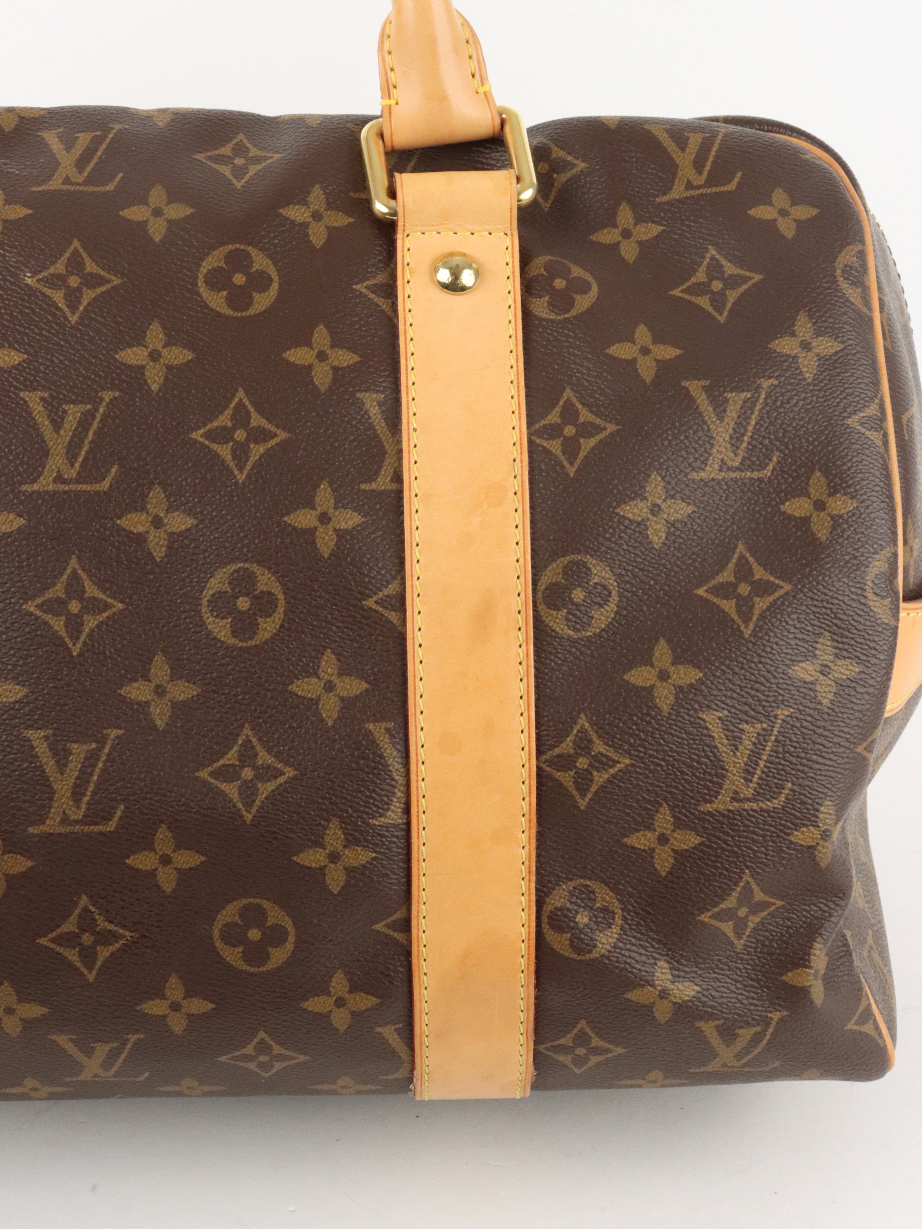 Louis Vuitton Vintage Monogram Carryall Duffle Bag