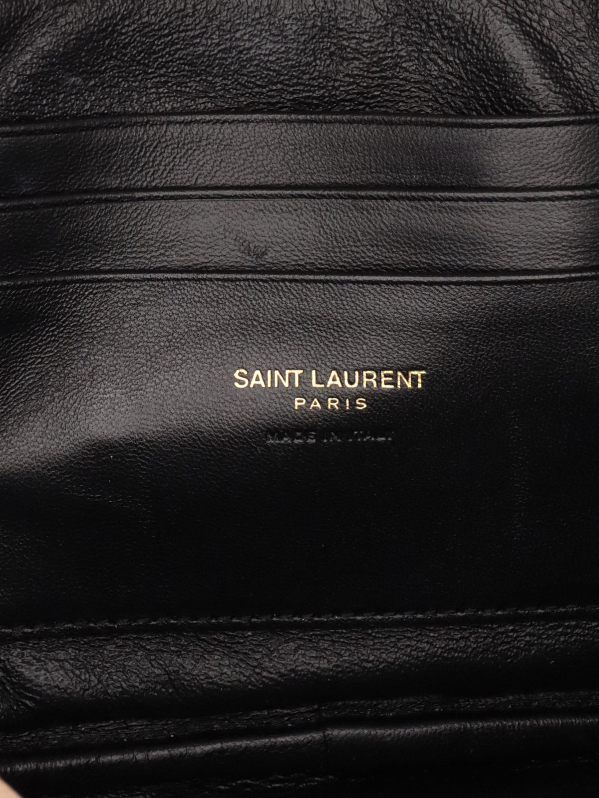 Saint Laurent Dark Beige Loulou Mini Shoulder Bag